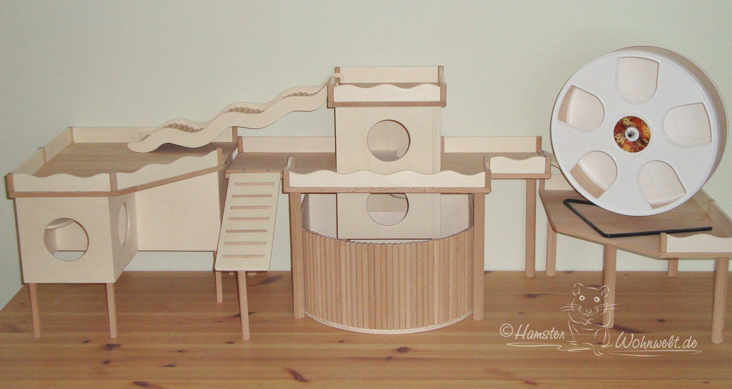 Die Hamster-Wohnwelt-Einrichtung - Hamster Wohnwelt